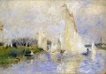 Regata en Argenteuil Pierre Auguste Renoir